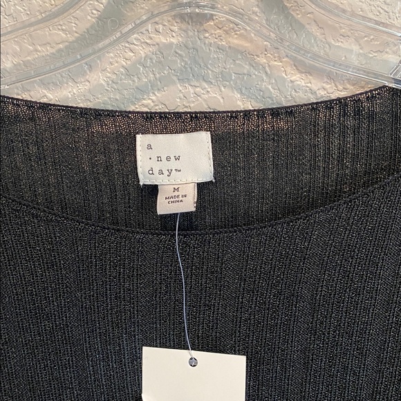 (Reduced Price!!!) Women's Long Sleeve Sheer Maxi  Dress - A New Day Black - Picture 9 of 9